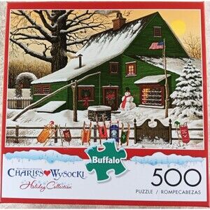 Cocoa Break At The Copperfield’s 500 Piece Jigsaw Puzzle Charles Wysocki